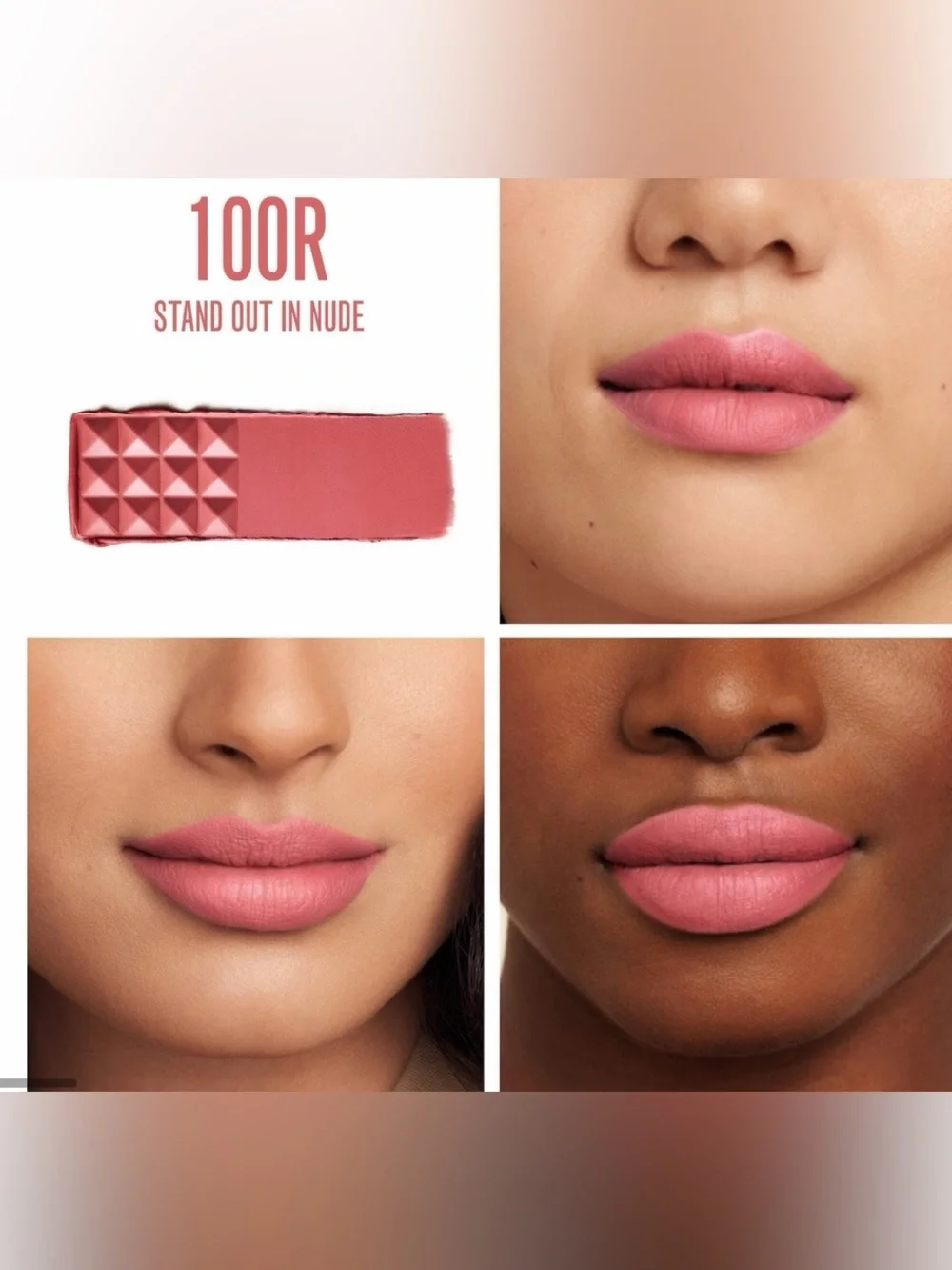 Valentino Travel Spike Matte Lipstick in 100R, Stand out in Nude BNIB!